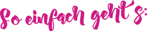 so gehts